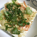 おのみちゃん's cooksnap of when they made ＊揚げ玉と桜エビの冷や奴♪＊.