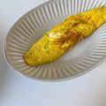 hinamama❁'s cooksnap of when they made ほうれん草とチーズのオムレツ.
