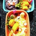 curisupin's cooksnap of when they made キリン キャラ弁.