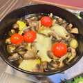 ♡ひな祭り♡'s cooksnap of when they made 簡単＊きのことトマトのアヒージョ＊.