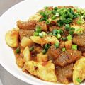 クックUR9L2V☆'s cooksnap of when they made 蒟蒻とササミの四川風煮込み.