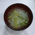 クック3N0VKO☆'s cooksnap of when they made 中華風白菜たっぷりスープ.