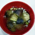 クック3N0VKO☆'s cooksnap of when they made 簡単！茄子のお味噌汁　ごま風味.