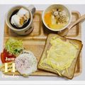 choco831's cooksnap of when they made かんたんハムチーズトースト.