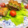 ☆なあなクック☆'s cooksnap of when they made アスパラの豚肉巻き 串揚げ.