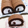 サクラちゃん大好き☆'s cooksnap of when they made ココアdeシンプル☆チョコロールケーキ♪.