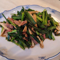 甘栗処's cooksnap of when they made にらとベーコンとエリンギの中華炒め.