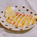 柴犬のお顔☆'s cooksnap of when they made ツナとチーズのオムレツ.