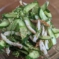 ☆ばた〜すこっち☆'s cooksnap of when they made きゅうりとちくわの大葉和え.