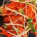 YUKIKOblue's cooksnap of when they made フライパン一つで揚げない鯖の甘酢あんかけ.