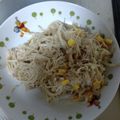 ユイキチ26's cooksnap of when they made 簡単アレンジ！残った素麺をチャンプルーに.