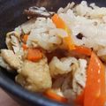 yukoko☆'s cooksnap of when they made 簡単♪きのこと油揚げの炊き込みご飯.