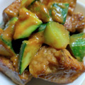 kpqpf6's cooksnap of when they made ズッキーニと厚揚げの味噌マヨケチャ炒め♪.