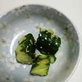 ものぐさtakky's cooksnap of when they made のびのびのび〜る♡蛇腹キュウリの即席漬け.