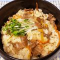 かぁかん（╹◡╹）♡'s cooksnap of when they made 牛肉と生姜の混ぜごはん.
