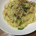 meekoっち's cooksnap of when they made 鶏もも肉♪チキンのクリームカレー煮パスタ.