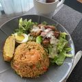 しーぼぉ's cooksnap of when they made 短時間で簡単！タイ米から作るナシゴレン.