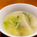 櫻丸らん's cooksnap of when they made 簡単！すぐできる水餃子スープ.