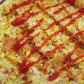 ３匹のこじかママ's cooksnap of when they made 丸めずまとめて焼いちゃったメンチ♡.