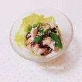 まあまま☆0403's cooksnap of when they made オクラと鶏むね肉の梅昆布和え.
