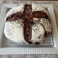 のびママくー's cooksnap of when they made バレンタインにショコラ・カンパーニュ.