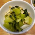 ＫＯＲＯ♪'s cooksnap of when they made チンゲン菜と油揚げの煮浸し.