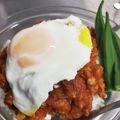 tassloff's cooksnap of when they made リュウジさんのレンジで無水キーマカレー.