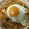 かおり♡♡♡'s cooksnap of when they made ミーゴレン風焼きそば.