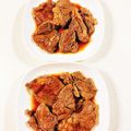 みぽぽ37's cooksnap of when they made 牛ステーキ　わさび醤油ソース.