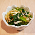Richland☆Y's cooksnap of when they made 桜えびと油揚げ❤ほうれん草の煮浸し｡ஐஃ.