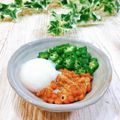 Satoco❋'s cooksnap of when they made オクラ納豆＆温泉卵添え。.