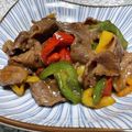 QPはにー's cooksnap of when they made 牛肉とピーマンパプリカのオイソ炒め.