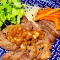 おとうふ★'s cooksnap of when they made コストコUSAビーフ肩ロース ステーキ♪.