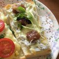 Etsu☆ko's cooksnap of when they made ちりめんと梅干しのトースト.