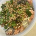 yu🐓's cooksnap of when they made ズボラでも旨っ♡明太塩こんぶマヨ納豆丼.