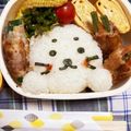 ムラングシャンティ☆'s cooksnap of when they made *しろたん弁当*キャラ弁*.
