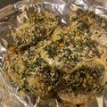 あみことまろ's cooksnap of when they made アジのパン粉焼き　バジル風味.