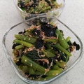 みこひろママ's cooksnap of when they made 小松菜としらすの海苔和え♡レンジで簡単♡.