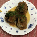 ☆ゆなふみ☆'s cooksnap of when they made れんこんつくね～ｻｯﾊﾟﾘ青じそおろし風.