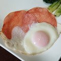 G_Yossan's cooksnap of when they made ペネロペのハムエッグ（目玉焼き）.