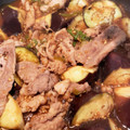 stm_09's cooksnap of when they made 簡単♪豚こまと茄子のスタミナ炒め丼.