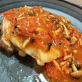 syupanpon's cooksnap of when they made チキンソテー♪簡単トマトソース♪.