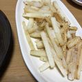 Sac’HiNa's cooksnap of when they made 長いもシャキシャキ！バター醤油炒め.