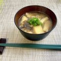 FGO☆'s cooksnap of when they made ヘルシー★お手軽【もずくとアゲの味噌汁】.