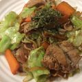 ベティ３'s cooksnap of when they made ☆味ぽん焼きそば☆減塩レシピ.