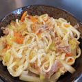 クマノミと3匹の羊's cooksnap of when they made 簡単15分❤️とろみ焼きうどん.
