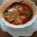 おかずは茶色's cooksnap of when they made 鶏胸肉とトマト缶のシチューライス.
