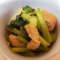 秀狼1011's cooksnap of when they made レンジで！小松菜・しめじ・竹輪の煮浸し♪.