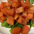 ともチップっぷー's cooksnap of when they made チンゲン菜とトマトの簡単サラダ.