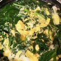 achan1012's cooksnap of when they made 娘が好きだったほうれん草のお吸い物♪.